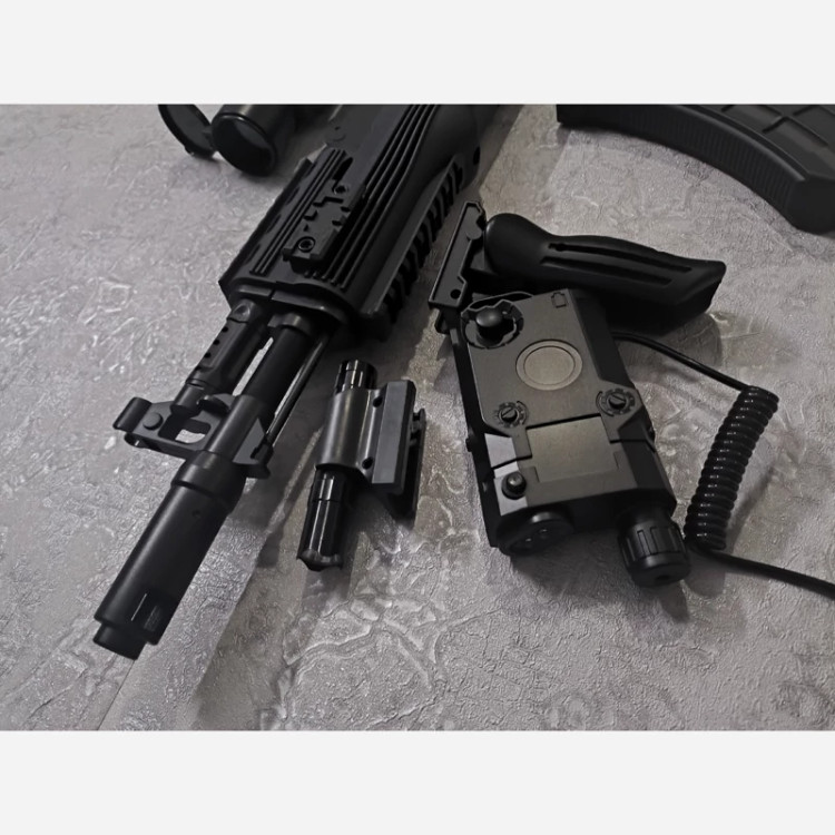 تفنگ اسباب بازی تیر ژلهای مدل کلاش AK12 فول اکسسوری زیبا و خفن
