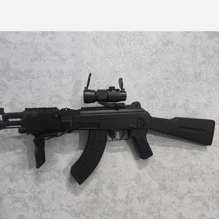 تفنگ اسباب بازی تیر ژلهای مدل کلاش AK12 فول اکسسوری زیبا و خفن