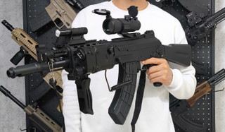 تفنگ اسباب بازی تیر ژلهای مدل کلاش AK12 فول اکسسوری زیبا و خفن
