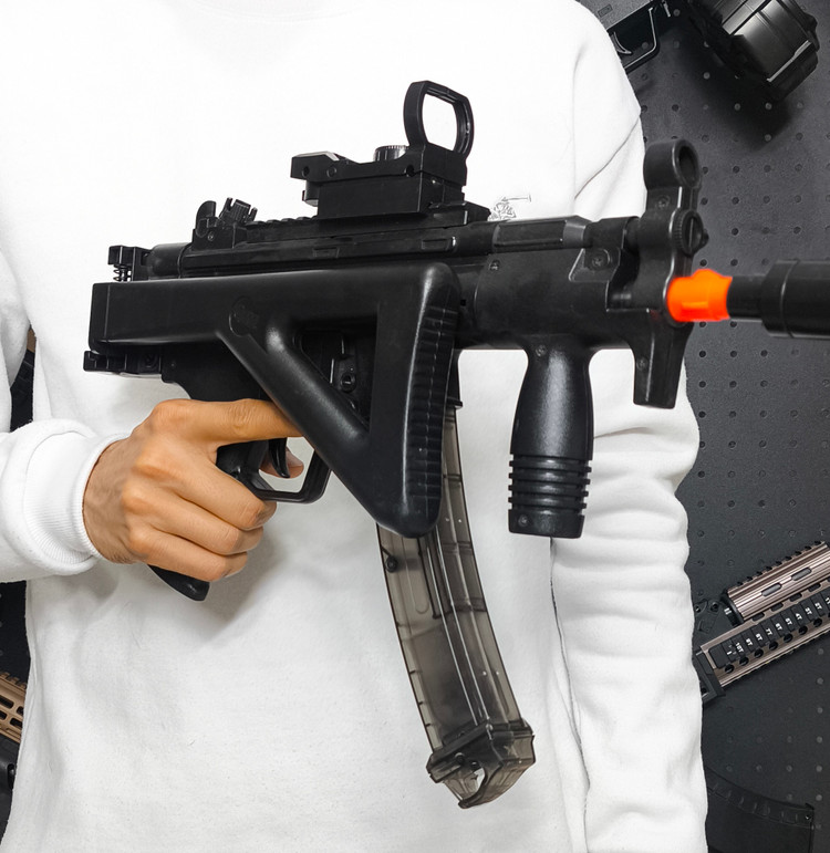 تفنگ تیر ژلهای MP5 K قنداق تاشو